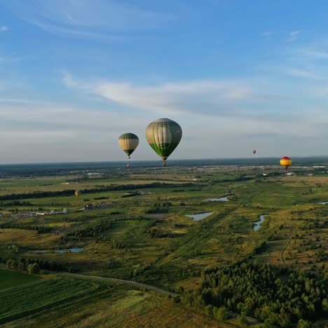 hot air balloons