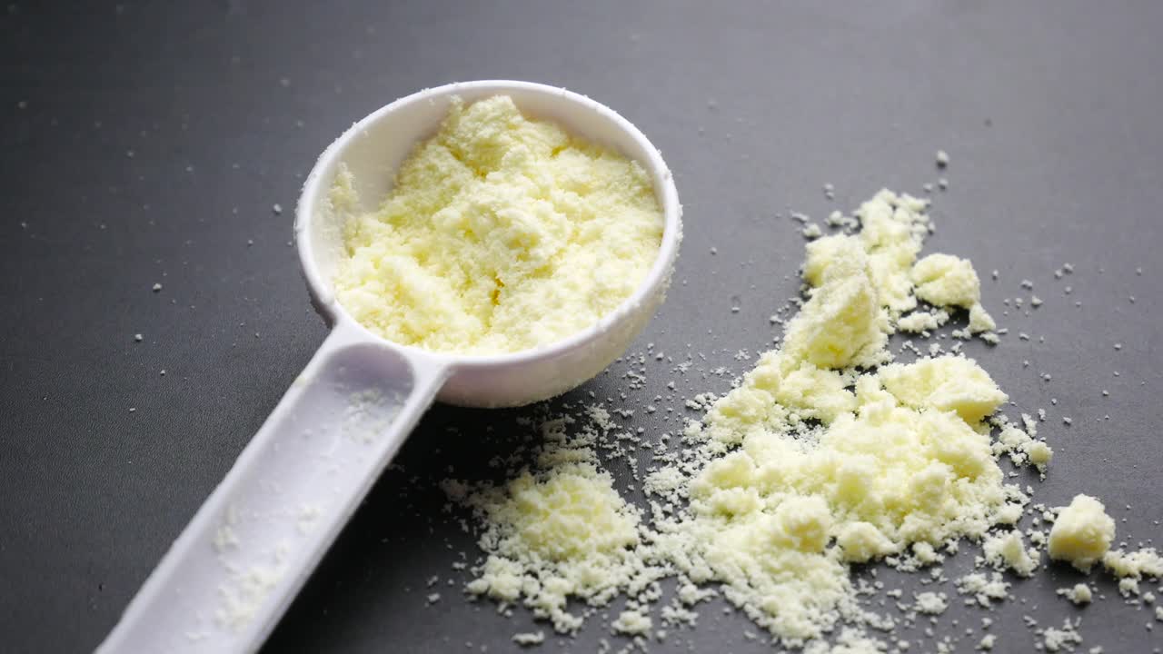 아기 용액 파우더, 측정 꺼기