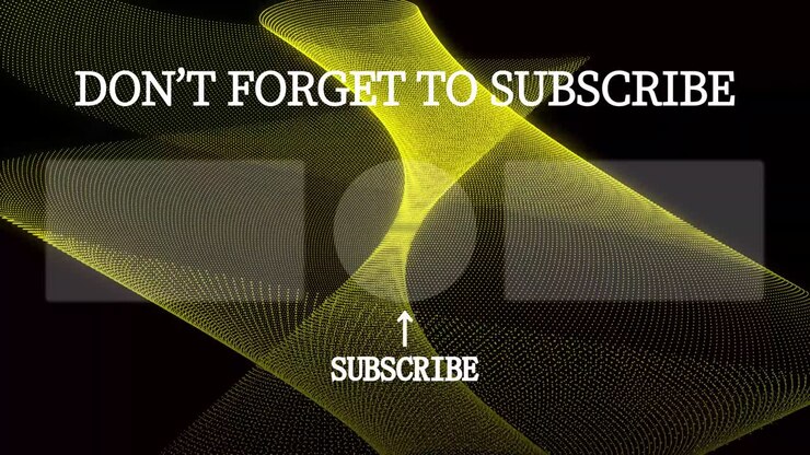 Motion graphics eleganti e accattivanti per schermata finale