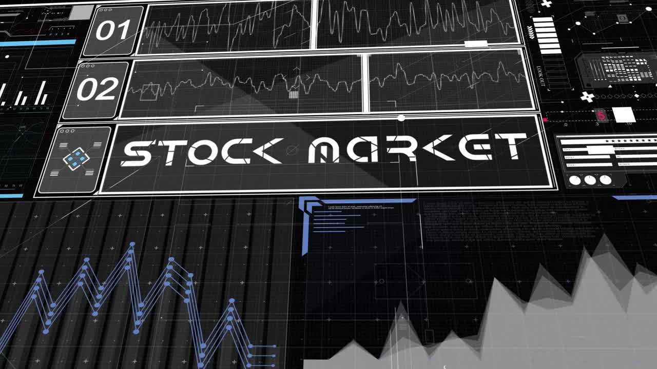 Stock market indices are moving in the virtual space
