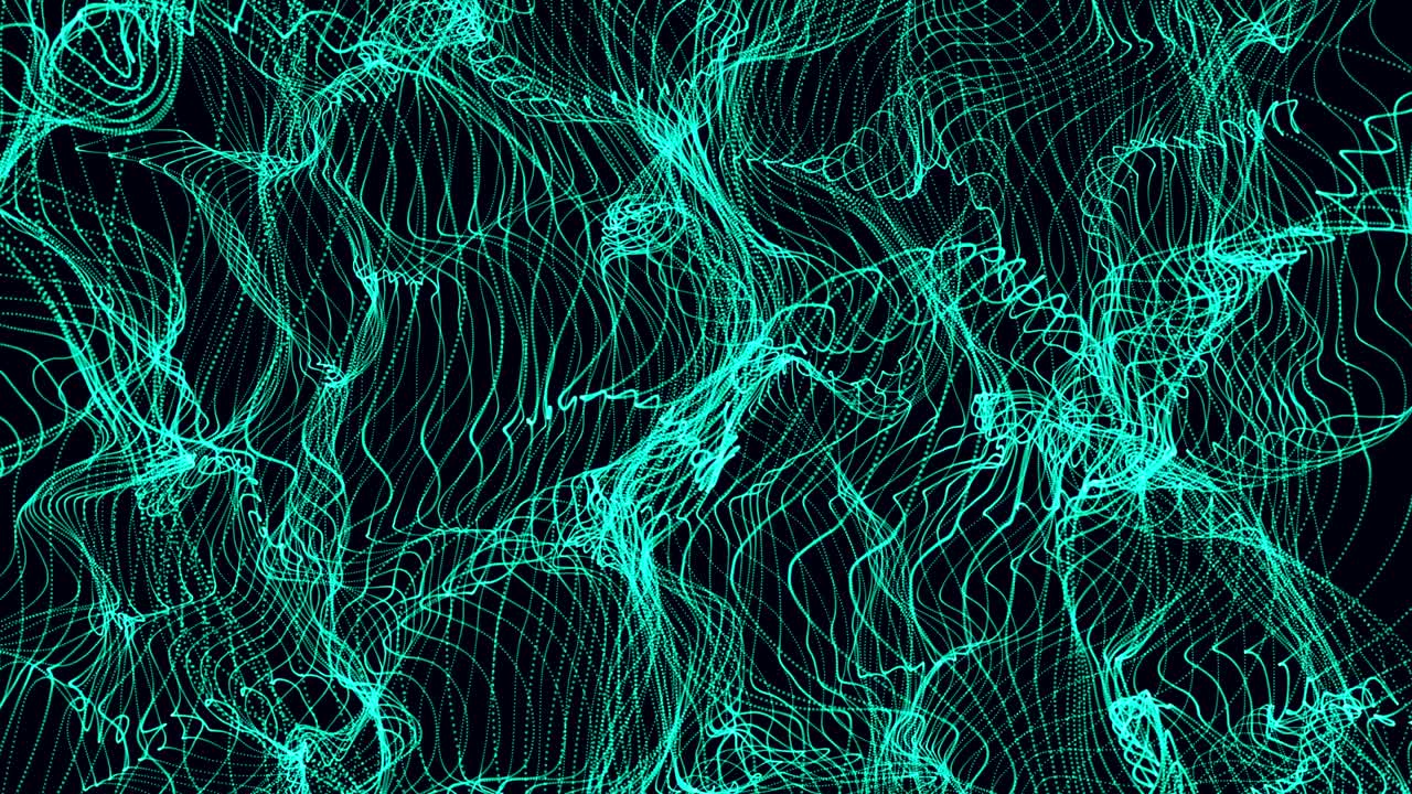 animación científica abstracta por computadora