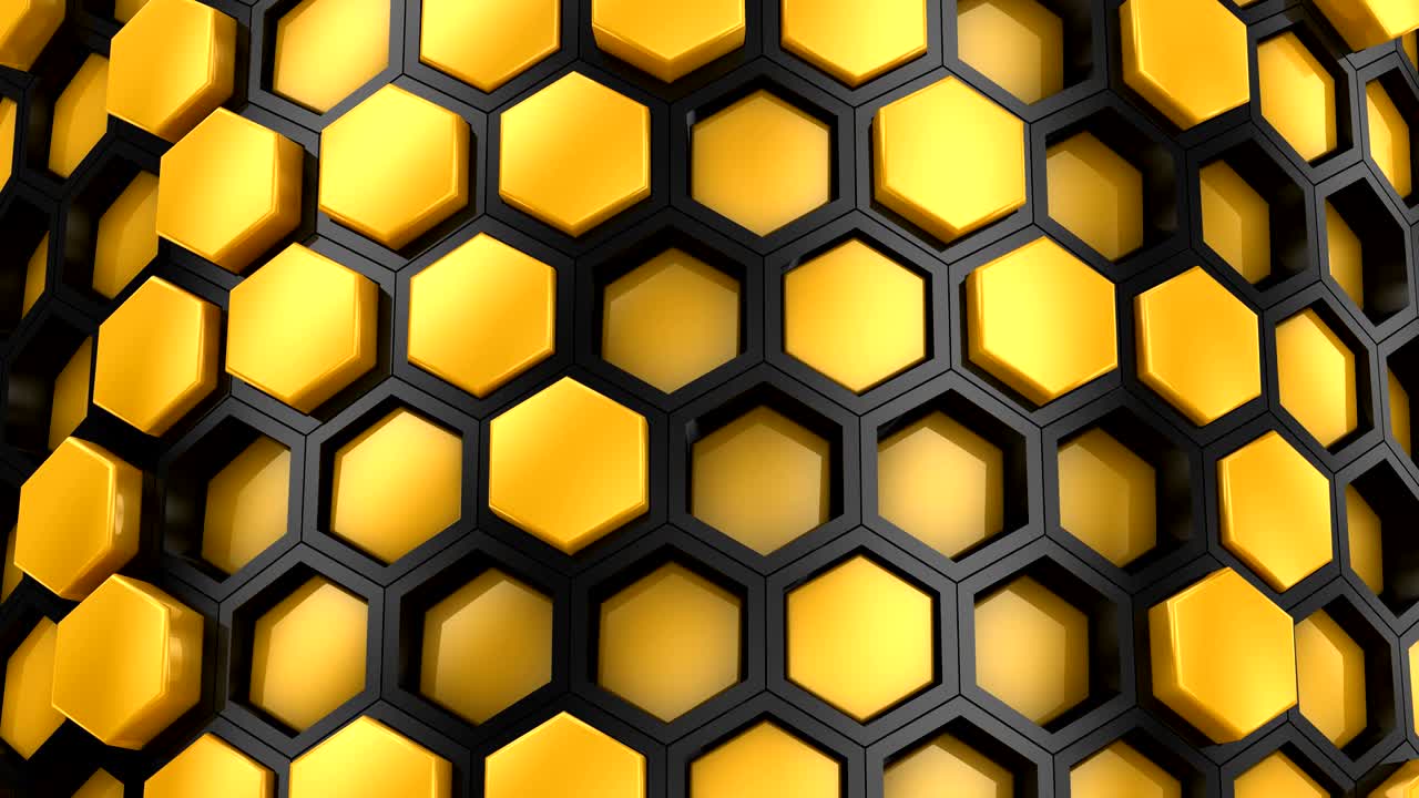 fondo de los hexágonos