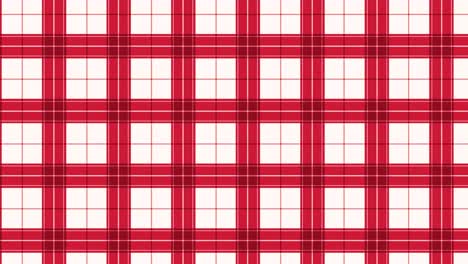 red plaid pattern