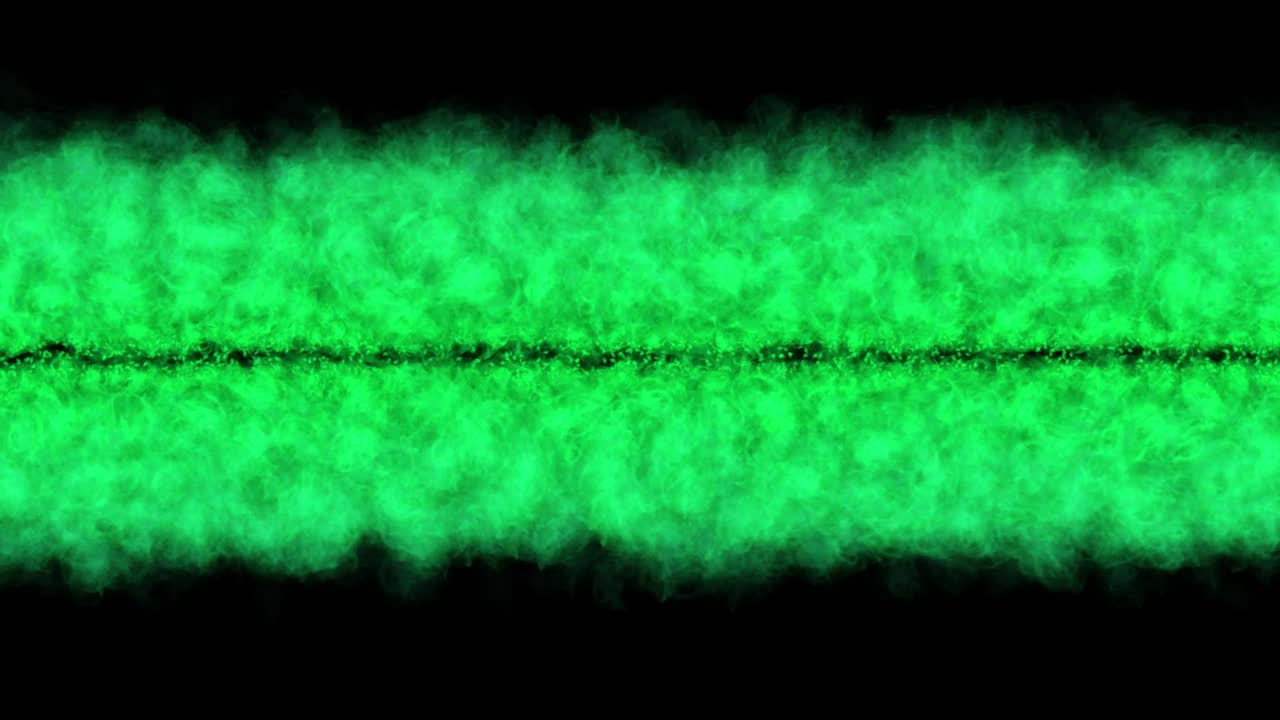 gráficos de movimiento de partículas de color de barra de línea recta de llama