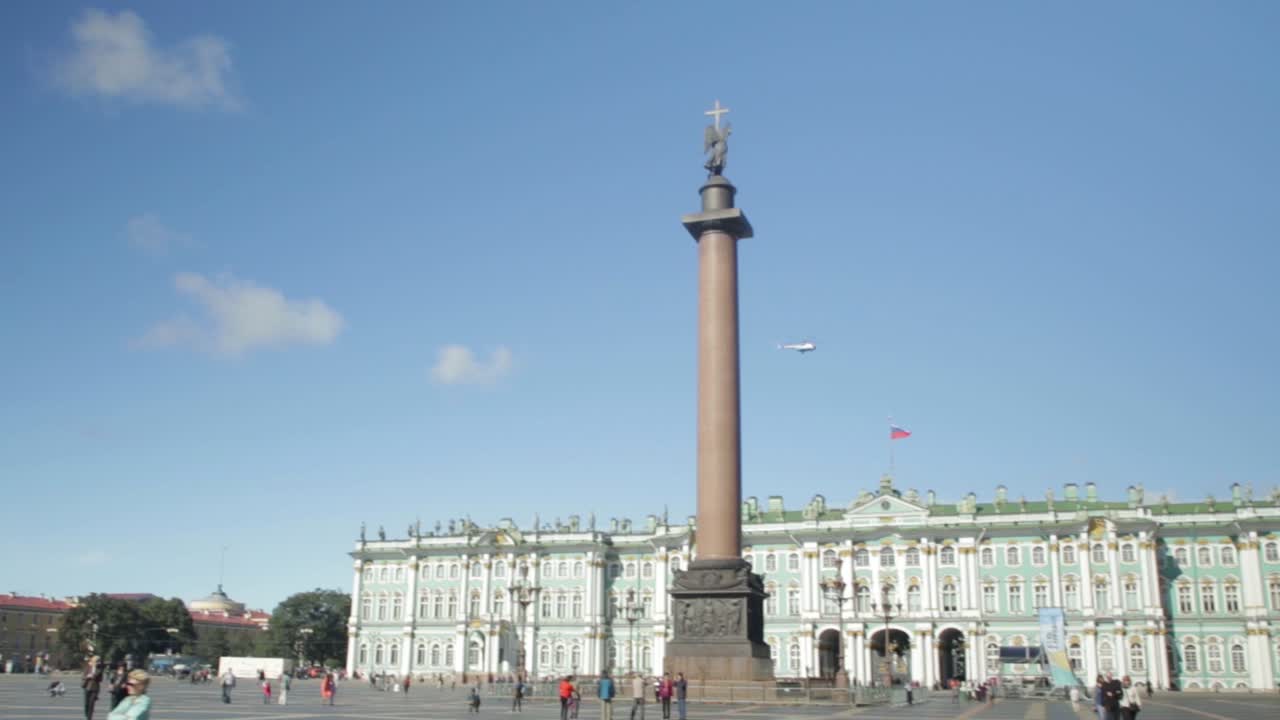 дворцовая площадь в санкт-петербурге, россия