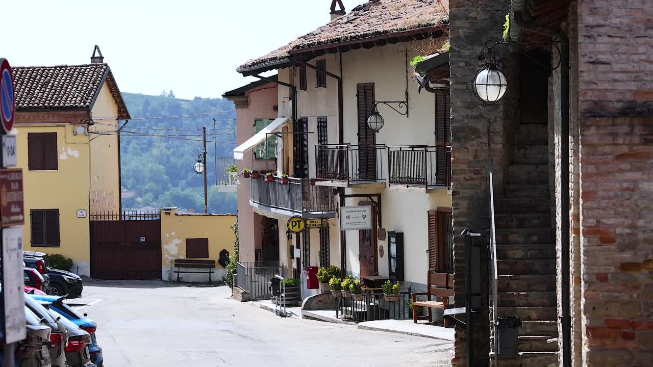 이탈리아 토리노의 조용한 거리 장면