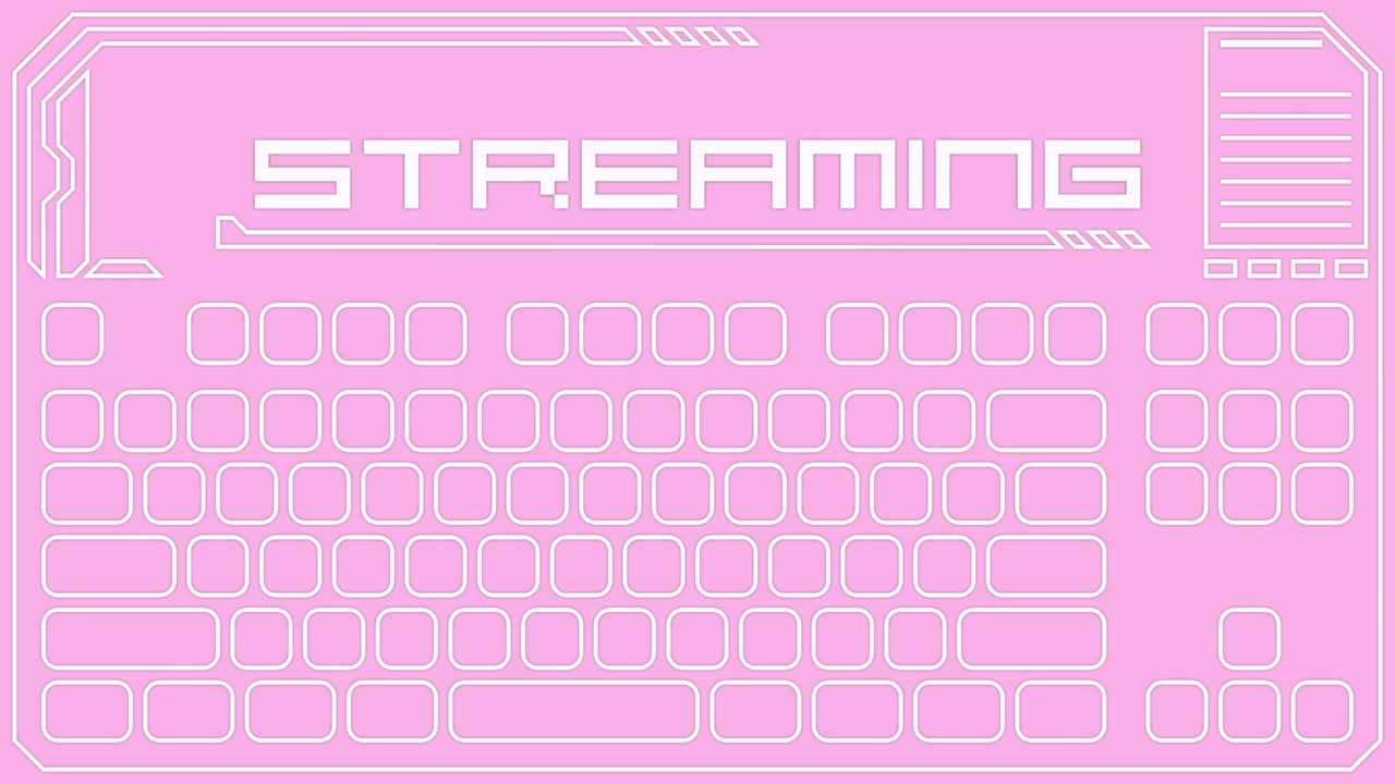Virtual keyboard SIMPLE ONLINE Transitions. 1080p - 30 fps - Alpha Channel (1)