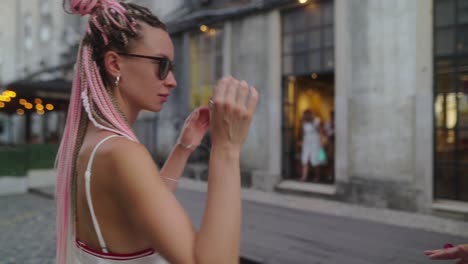 people on the street