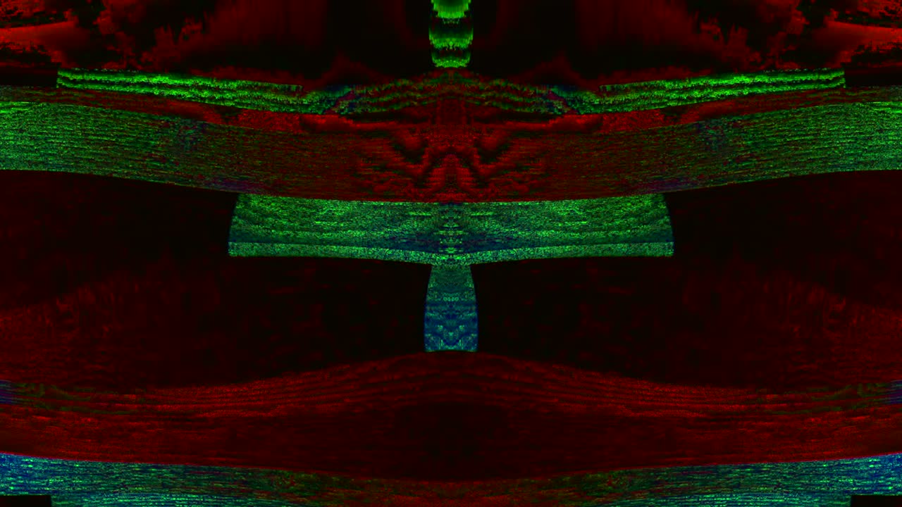 colorido y dinámico cyberpunk con un fondo holográfico de ensueño. concepto de fallo digital