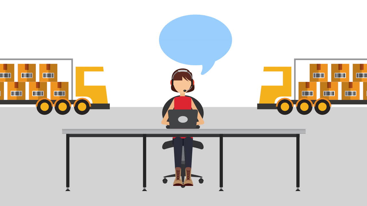 여성 에이전트 지원으로 물류 서비스