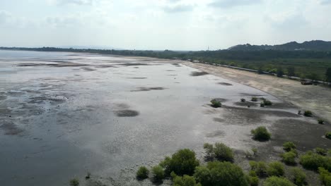alibaug beach bird eye view shot