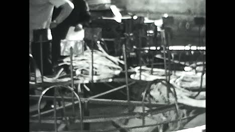 vintage footage: basket weaving and waste disposal
