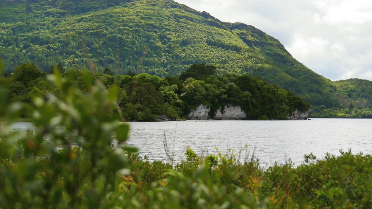 아름답고 활기찬 아일랜드의 풍경은 녹색과 물로 가득 차 있습니다.