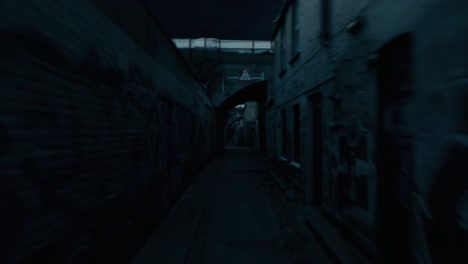 urban decay tunnel perspective