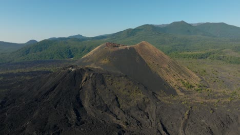 drone orbit of paricutin volcano counter clock wise