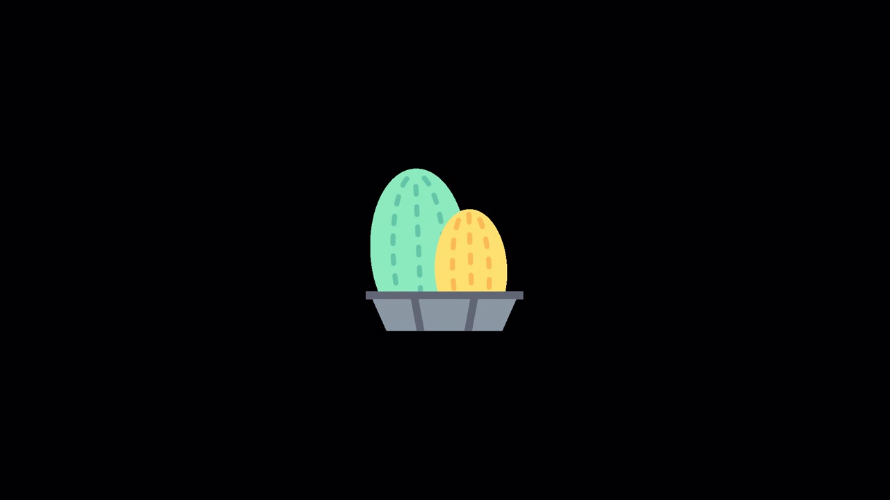 Animazione icona cactus Alpha