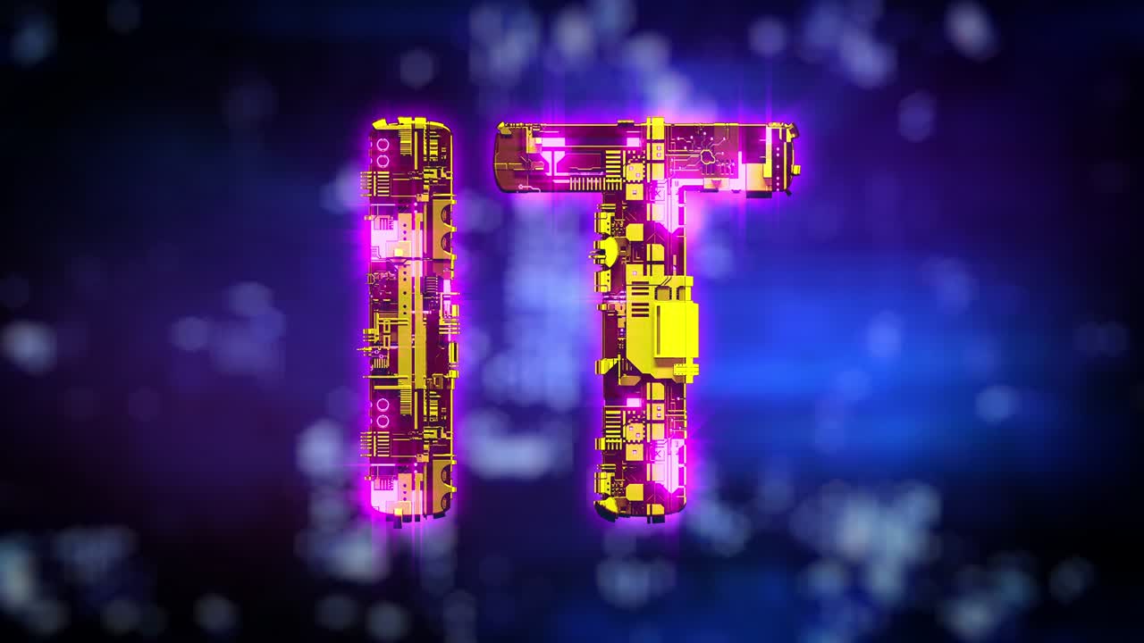 iluminación rosa - amarillo texto de neón en estilo cyber punk