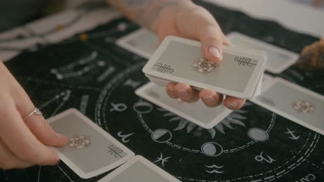 lectura de las cartas del tarot