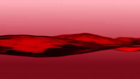 red wine splash