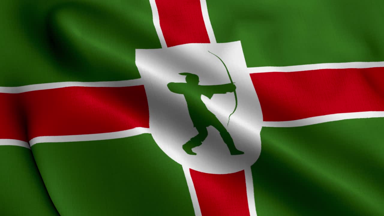 bandera del condado de nottinghamshire