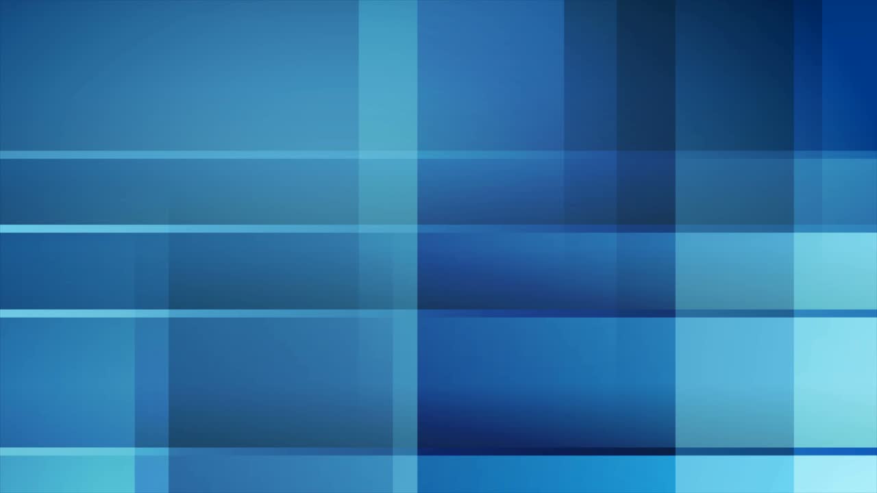 tecnología azul brillante fondo de movimiento geométrico abstracto