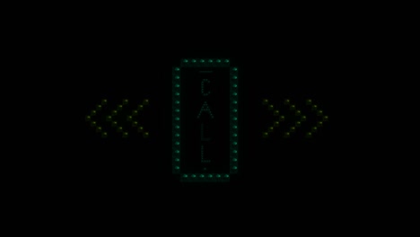 logotipo de la luz de llamada
