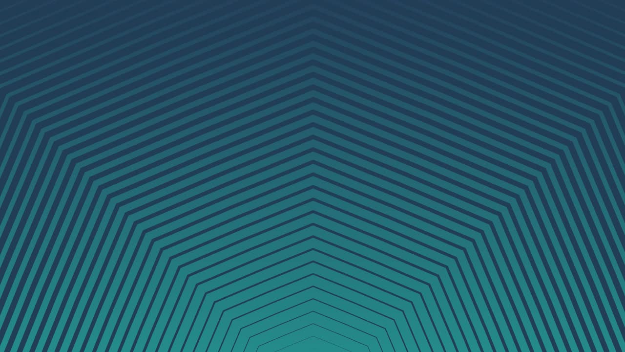 Animated corporate background made of blue cyan hexagons.
