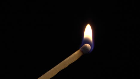 one matches flame lights another match