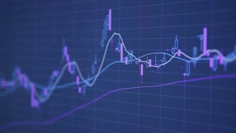 antecedentes del gráfico de criptomonedas o de divisas