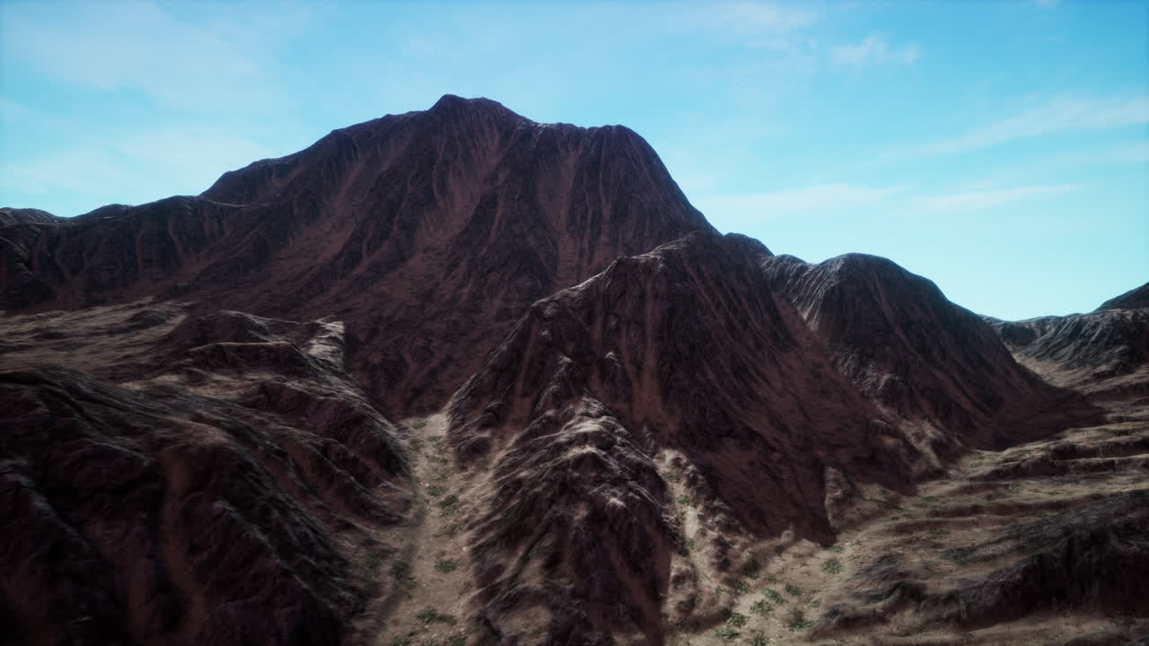 paisaje montañoso a gran altitud