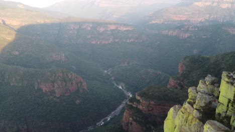 drakensberg mountain range spectacular aerial landscape