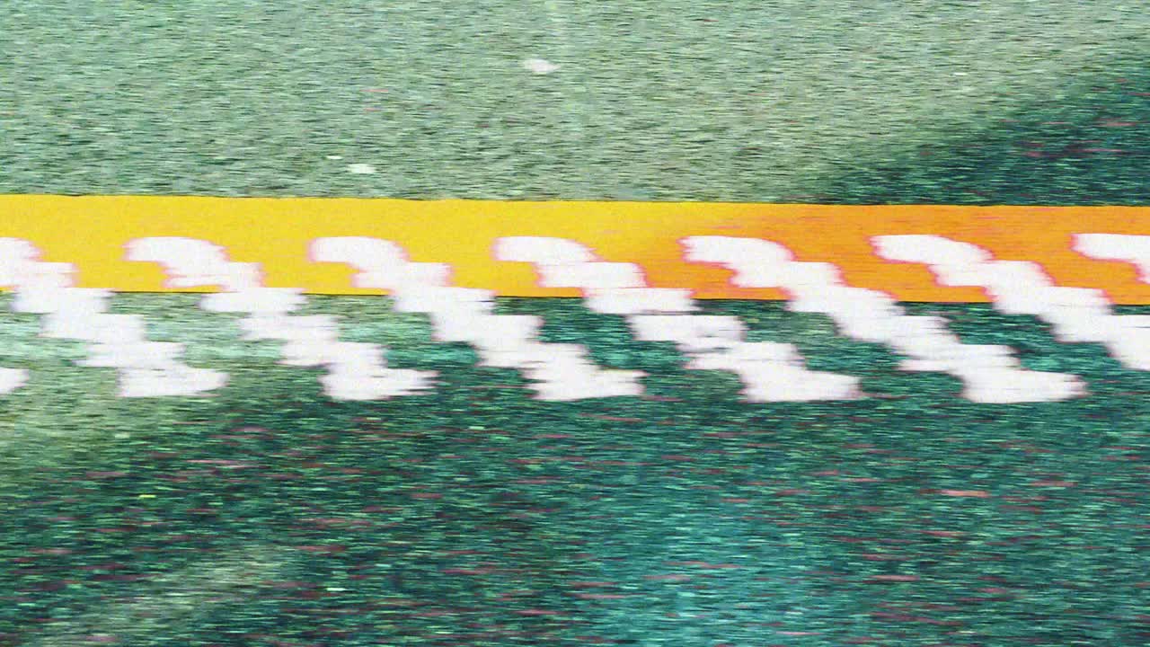 Abstract Zoetropic Visual of road signage, great for VJ loops, overlays, transitions