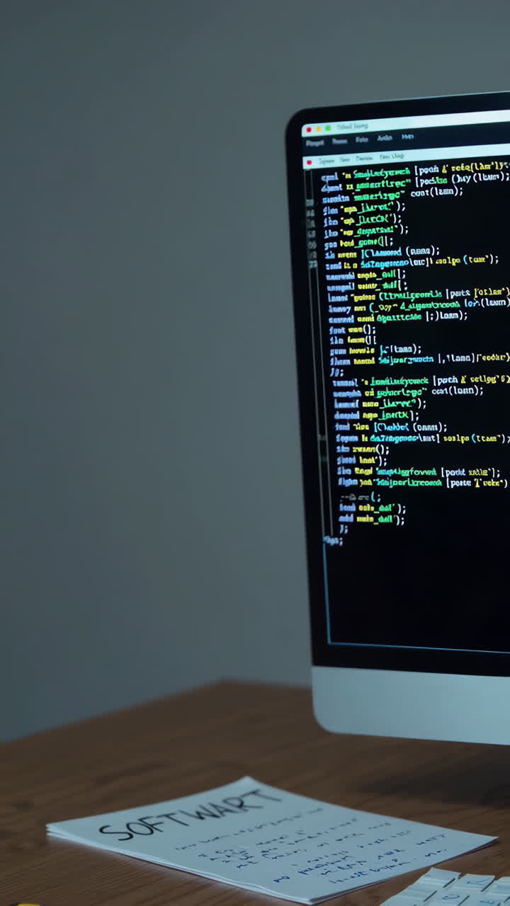 Coding on a computer