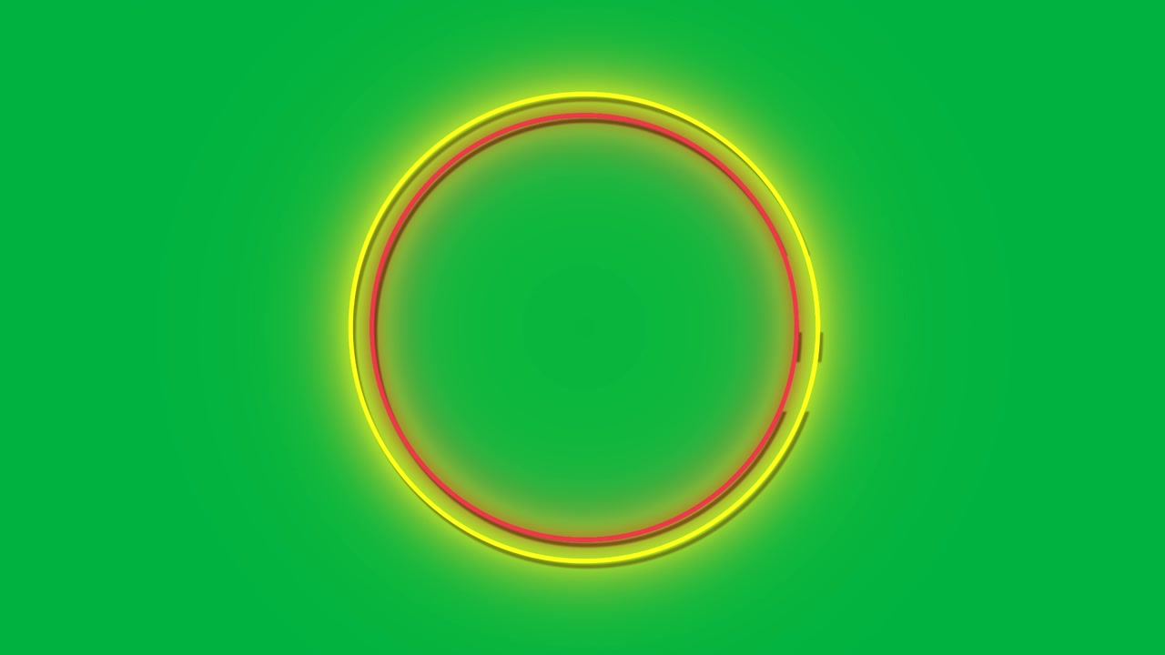 Zooming out target spinning with dashed arc clockwise core pulsing showing design on transparent bg