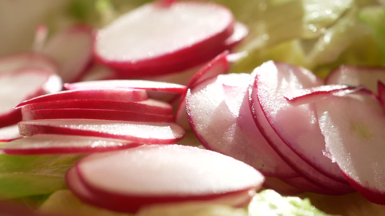 Radish Salad Slices