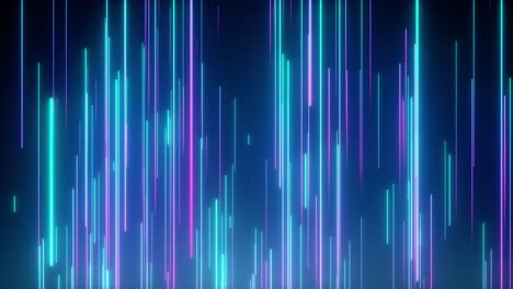 abstract neon vertical lines