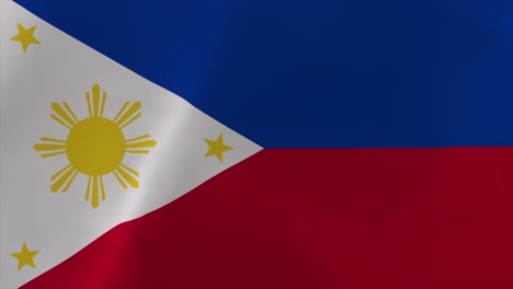philippines waving flag animation 4k moving wallpaper background
