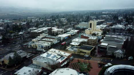 ashland, oregon, usa, winter 2023