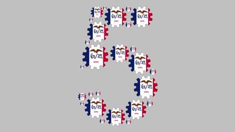 el número cinco de iowa.