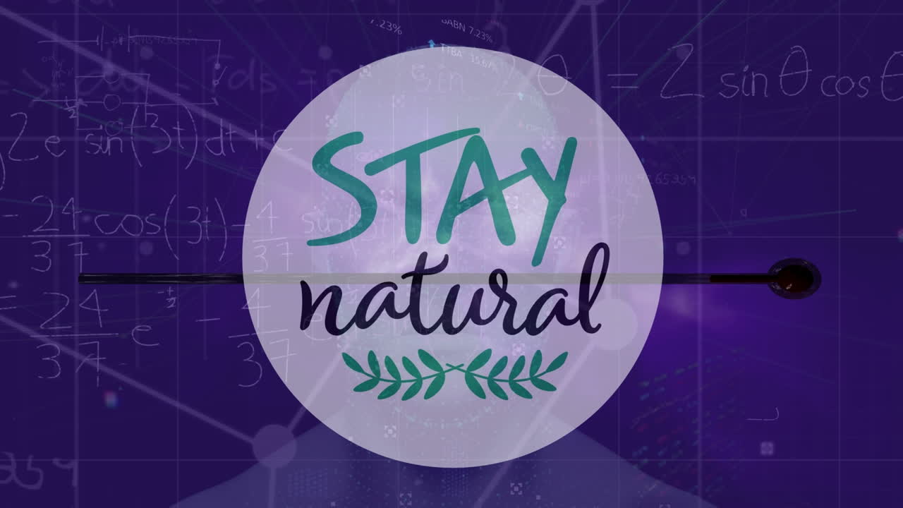 Animation of stay natural text and data processing over grid