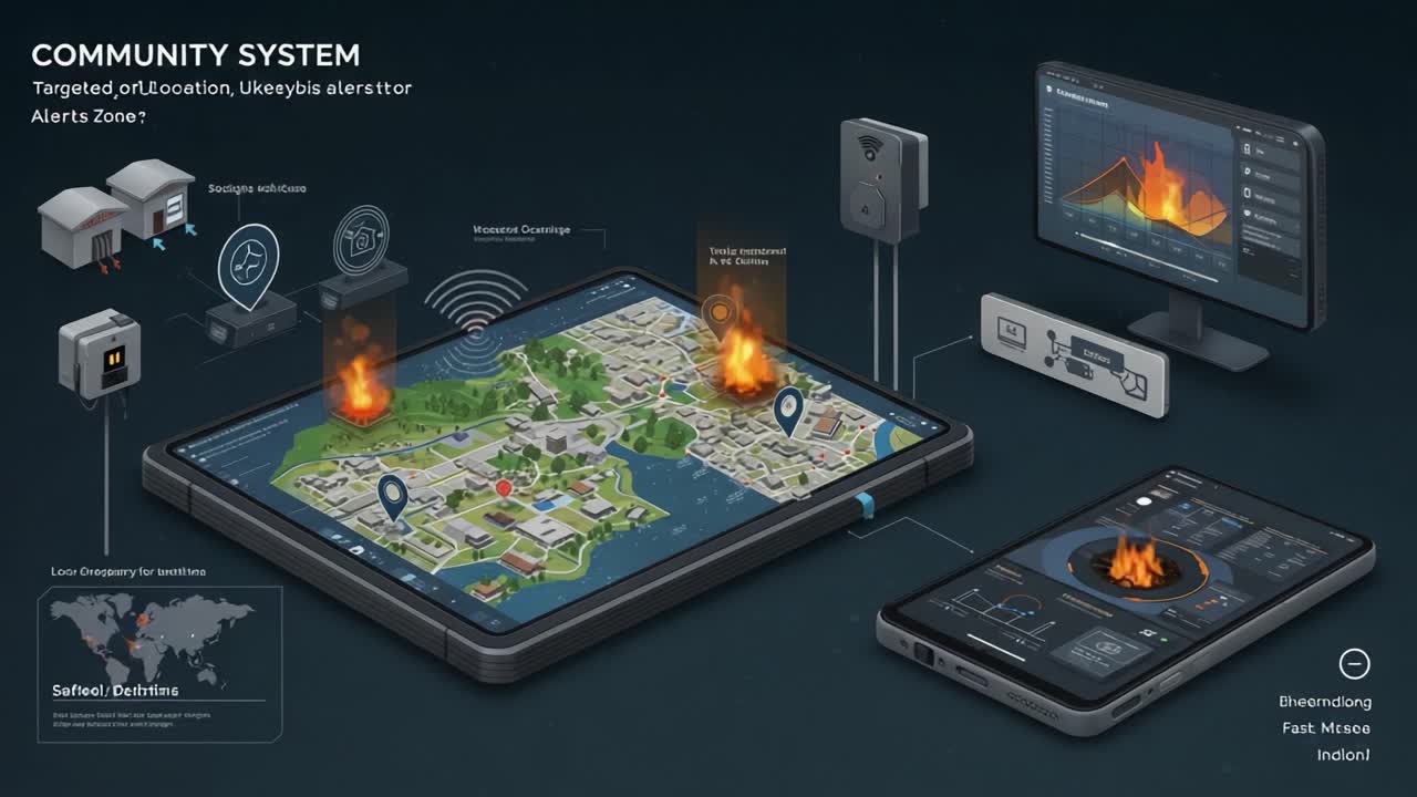 Advanced Community Emergency Response System Featuring Real-Time Alerts, Geolocation Tracking, and Interactive Mapping for Effective Disaster Management Planning