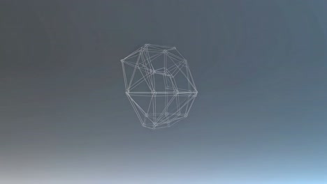 modelos 3d abstractos de wireframe