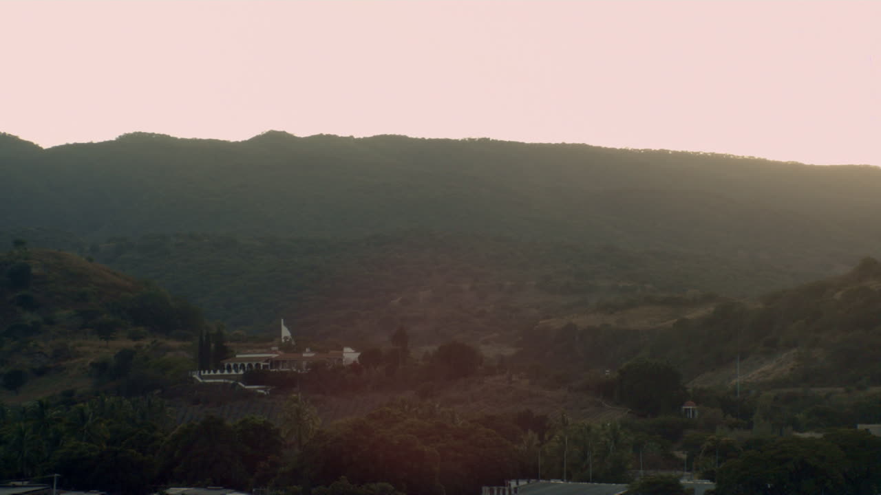 Tequila city, a mexican magical town between beautiful mountains.