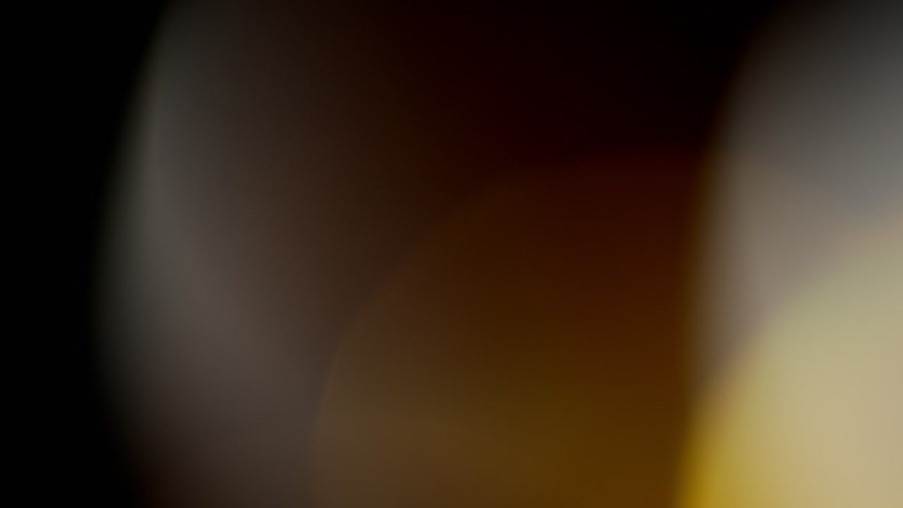 Light Leaks blurred 4K footage, Moving blinking circle lens glow flare bokeh overlays, transitions