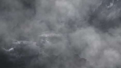 background of  a thunderstorm and lightning