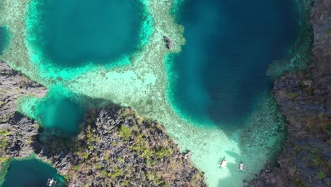 twin lagoon, coron island, palawan archipelago, philippines