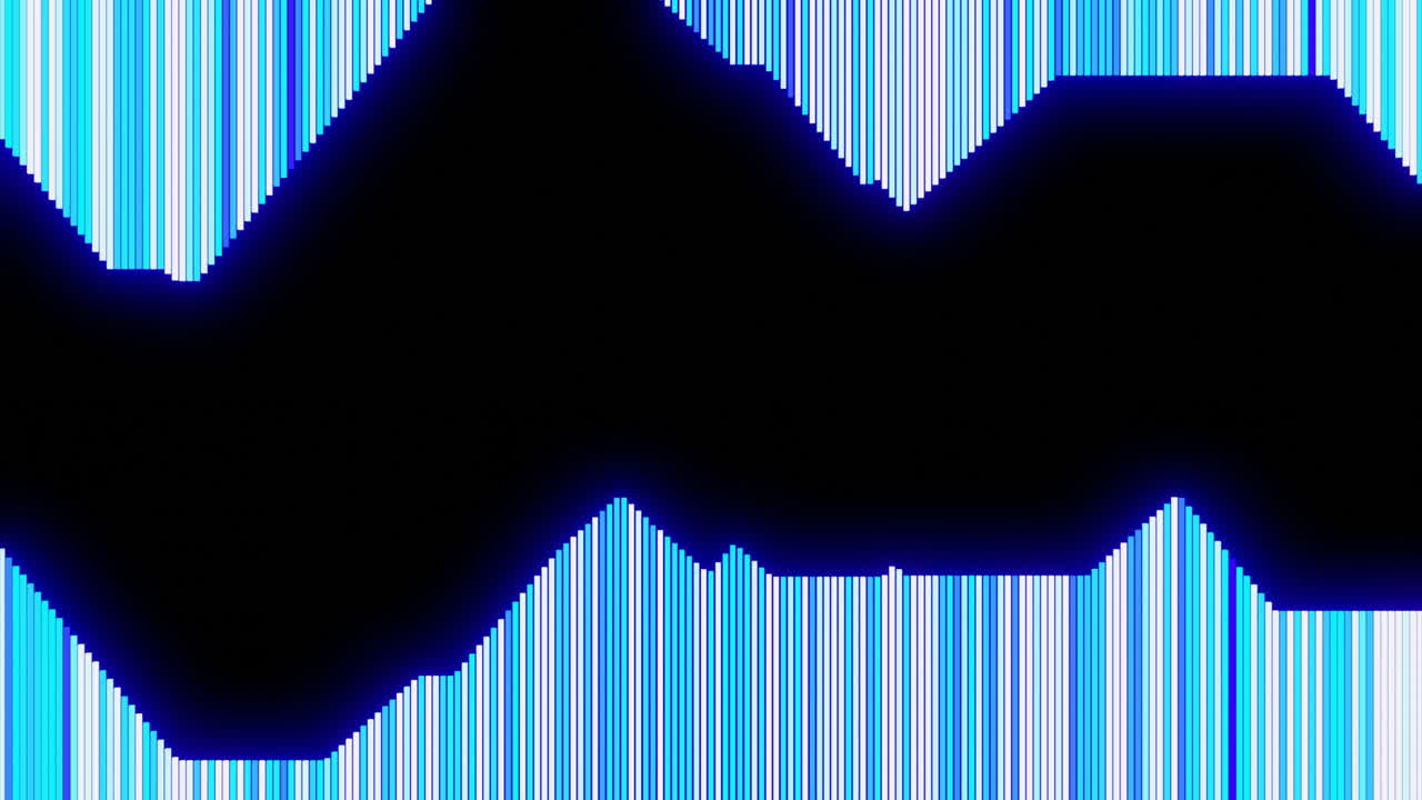 Abstract Blue and White Vertical Lines Background