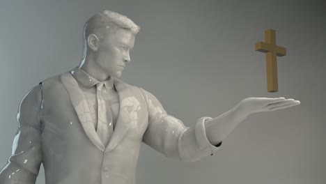 hombre cristiano
