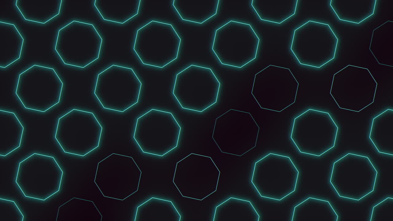 patrón de círculo azul futurista fondo digital simétrico y versátil