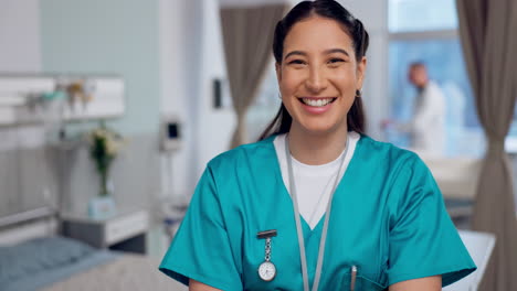 nurse, face and woman in healthcare